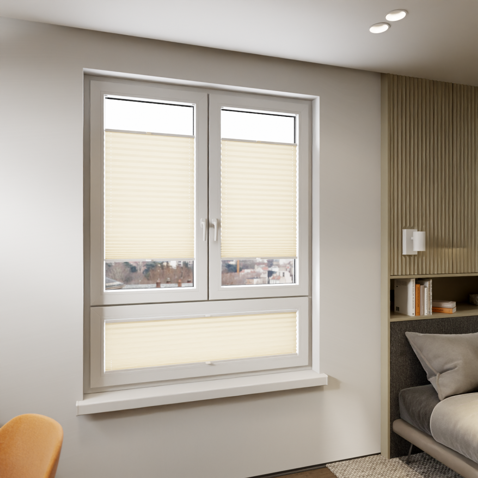 Jaloustore COSIFLOR® Plissee Riva Sand - Bild 8