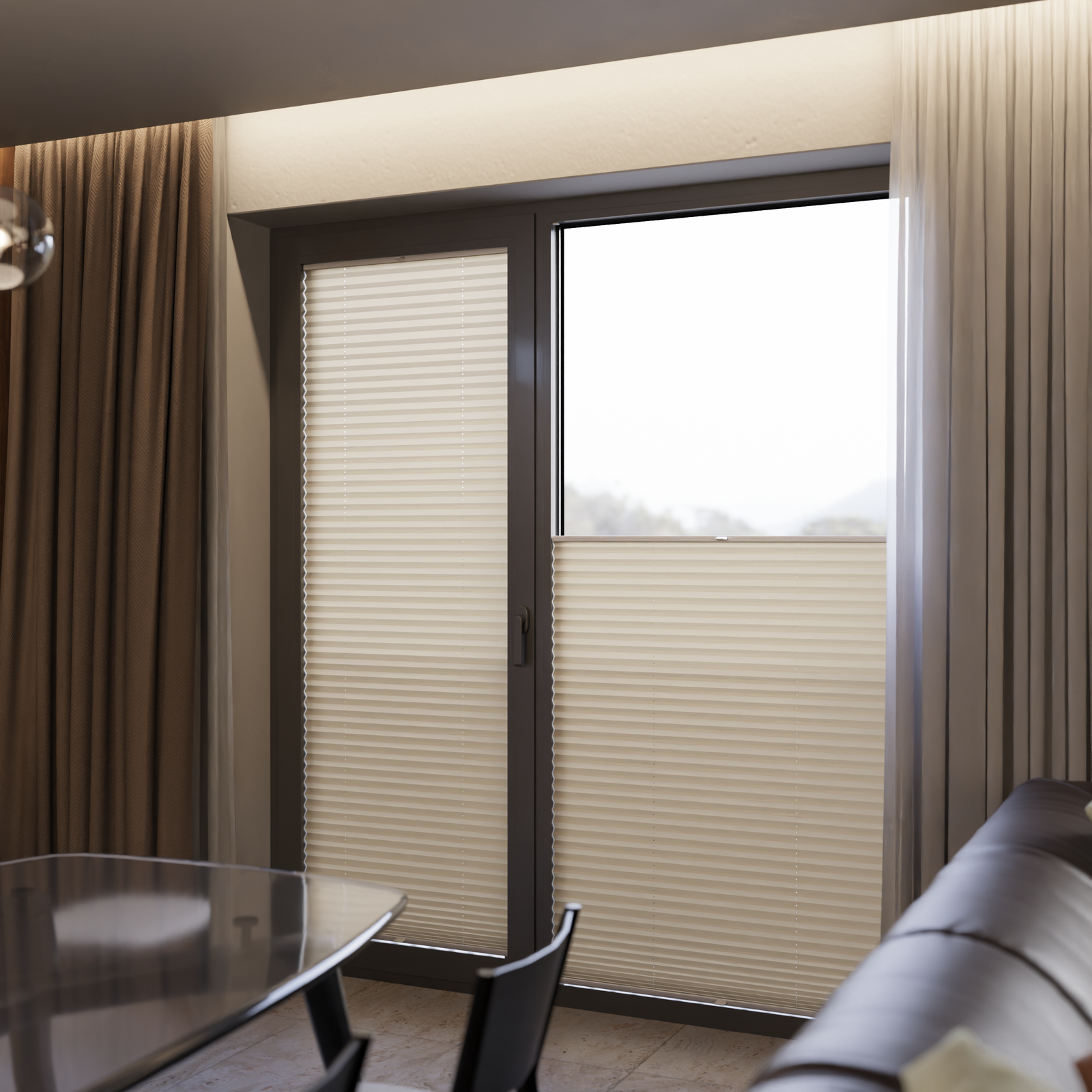 Jaloustore COSIFLOR® Plissee Riva Sand - Bild 13