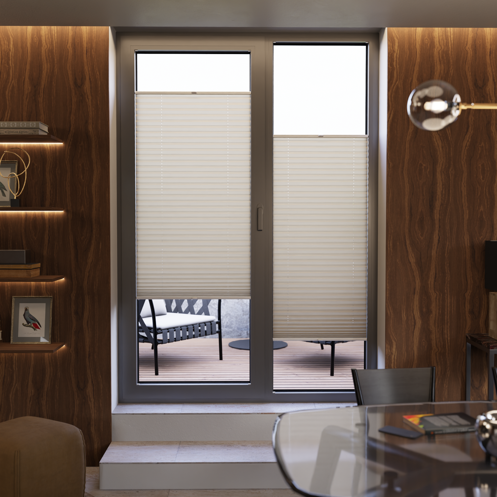 Jaloustore COSIFLOR® Plissee Riva Sand - Bild 15