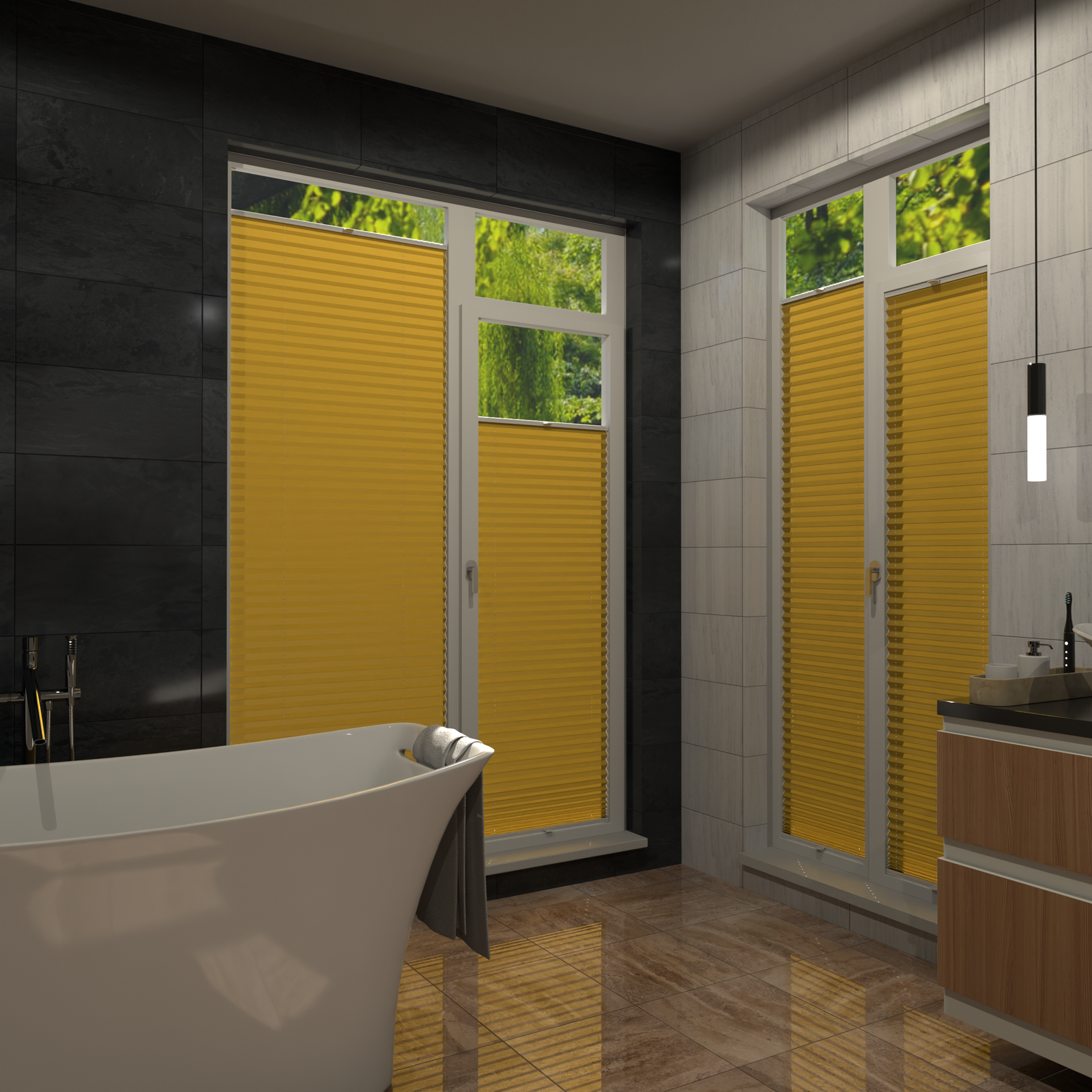 Jaloustore COSIFLOR® Plissee Riva Orange - Bild 16