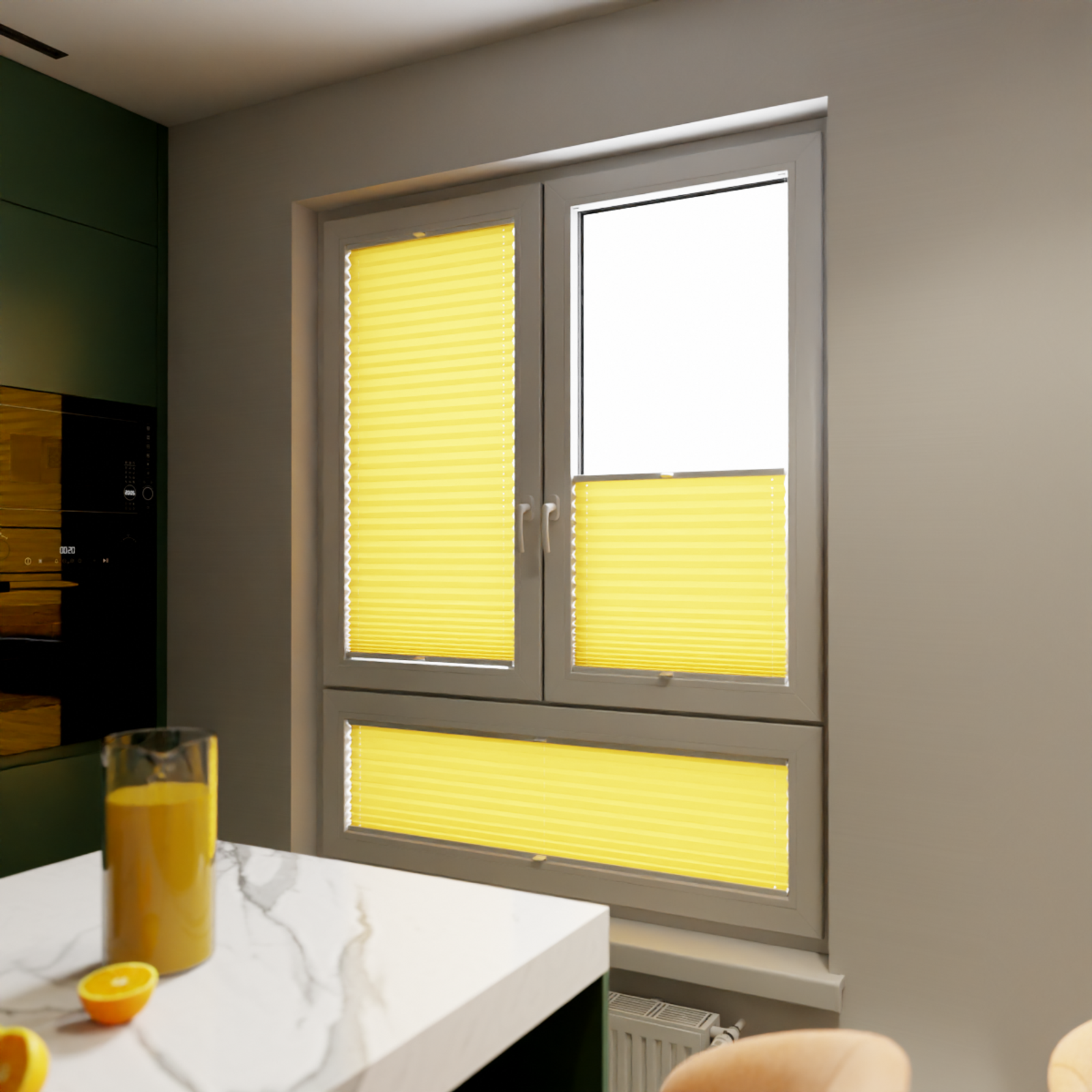 Jaloustore COSIFLOR® Plissee Riva Orange - Bild 10