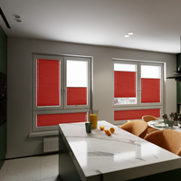 Jaloustore COSIFLOR® Plissee Riva Rot - Vorschau 11