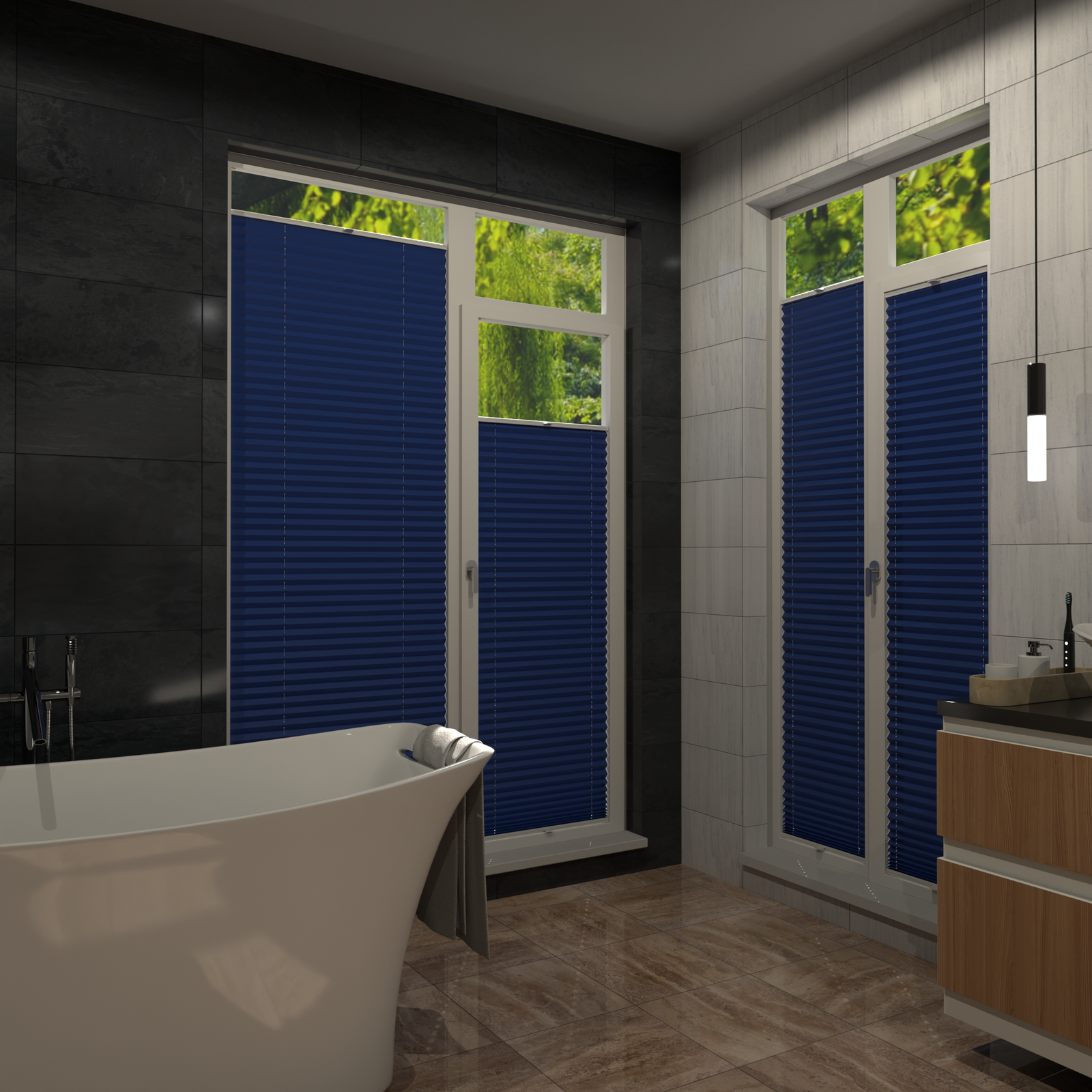 Jaloustore COSIFLOR® Plissee Riva Blau - Bild 16