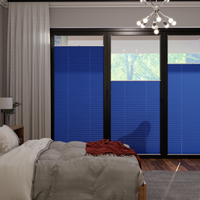 Jaloustore COSIFLOR® Plissee Riva Blau - Vorschau 0