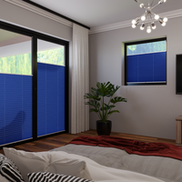 Jaloustore COSIFLOR® Plissee Riva Blau - Vorschau 1