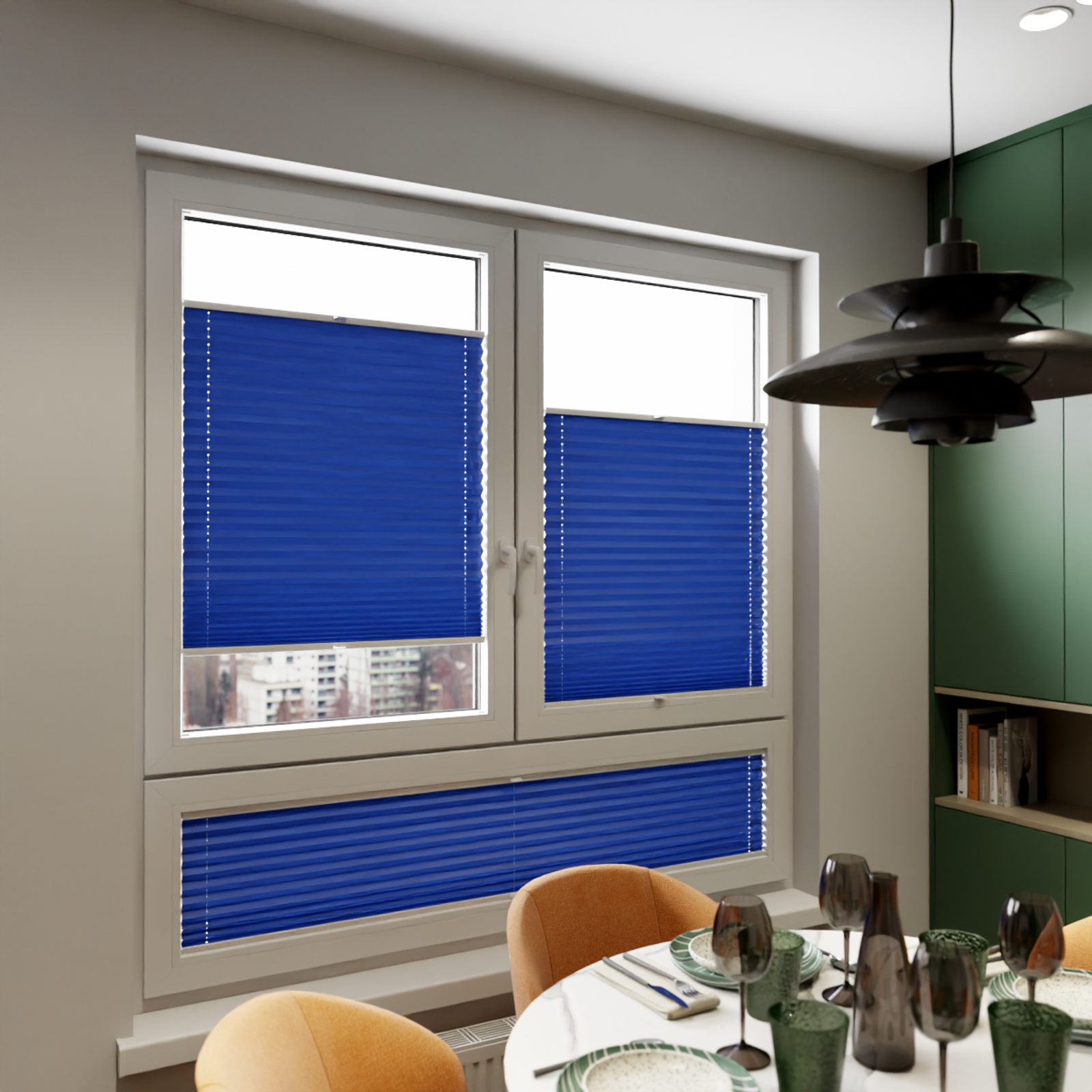 Jaloustore COSIFLOR® Plissee Riva Blau - Bild 7