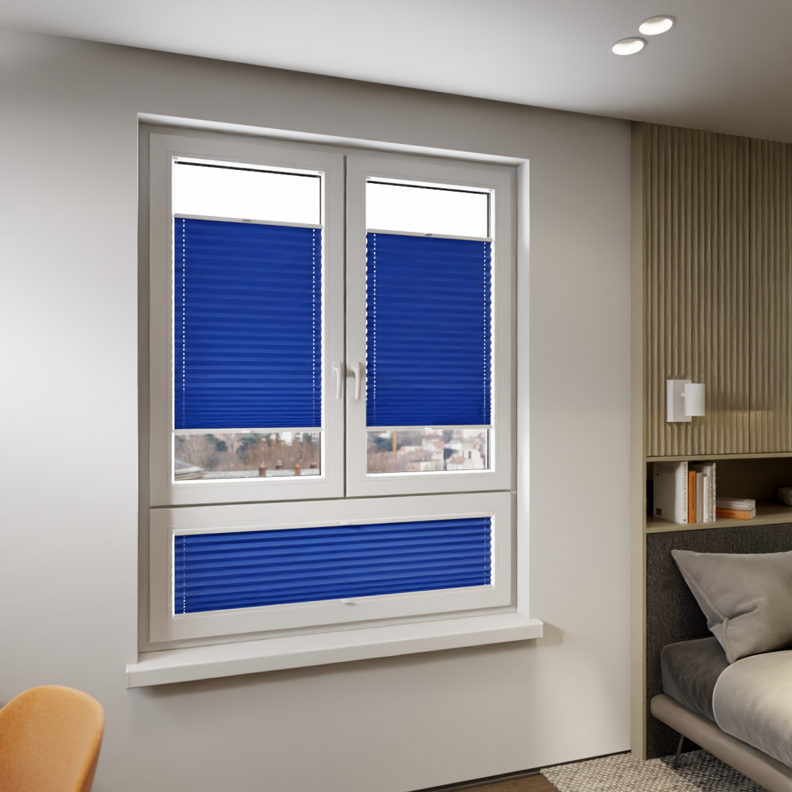 Jaloustore COSIFLOR® Plissee Riva Blau - Bild 8