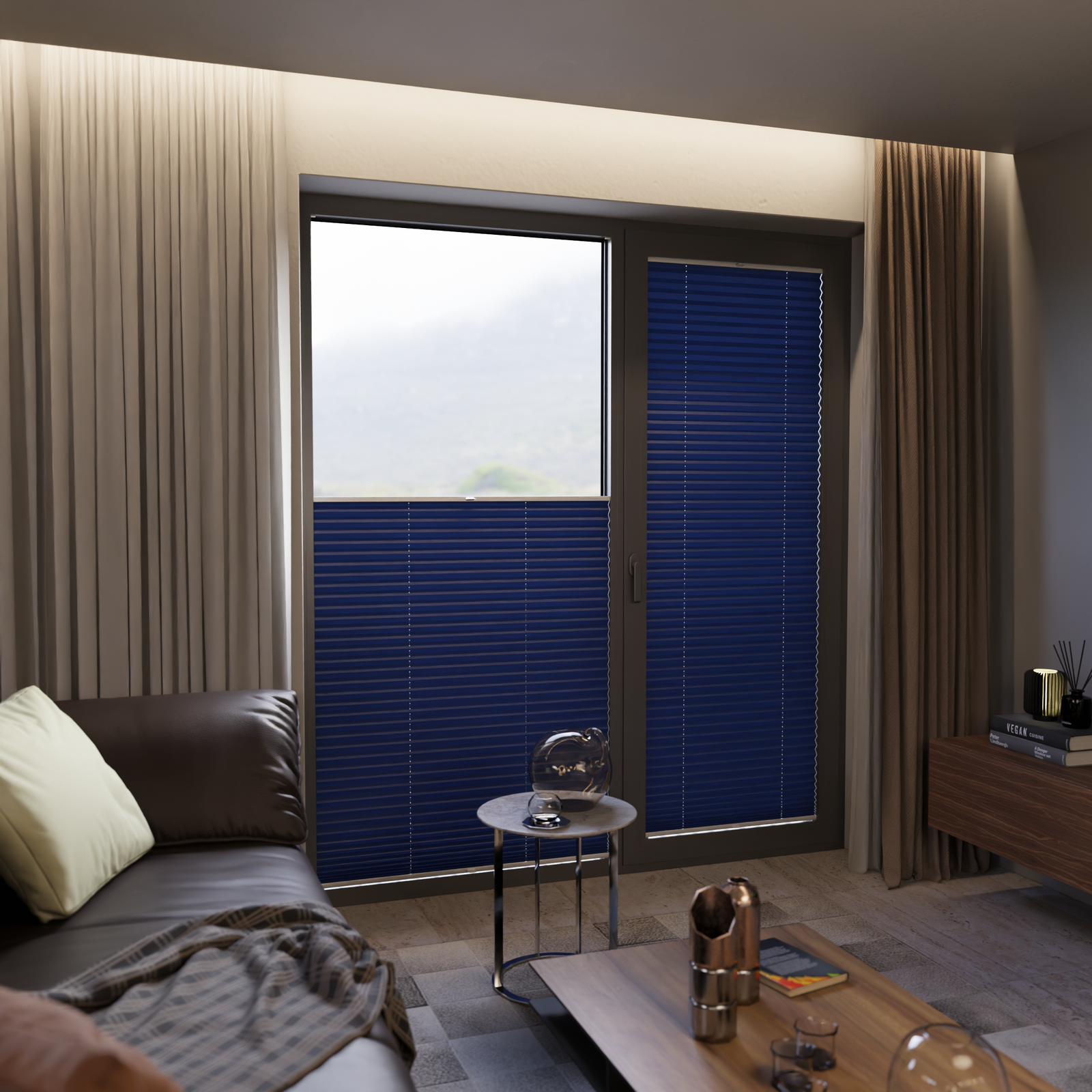 Jaloustore COSIFLOR® Plissee Riva Blau - Bild 14