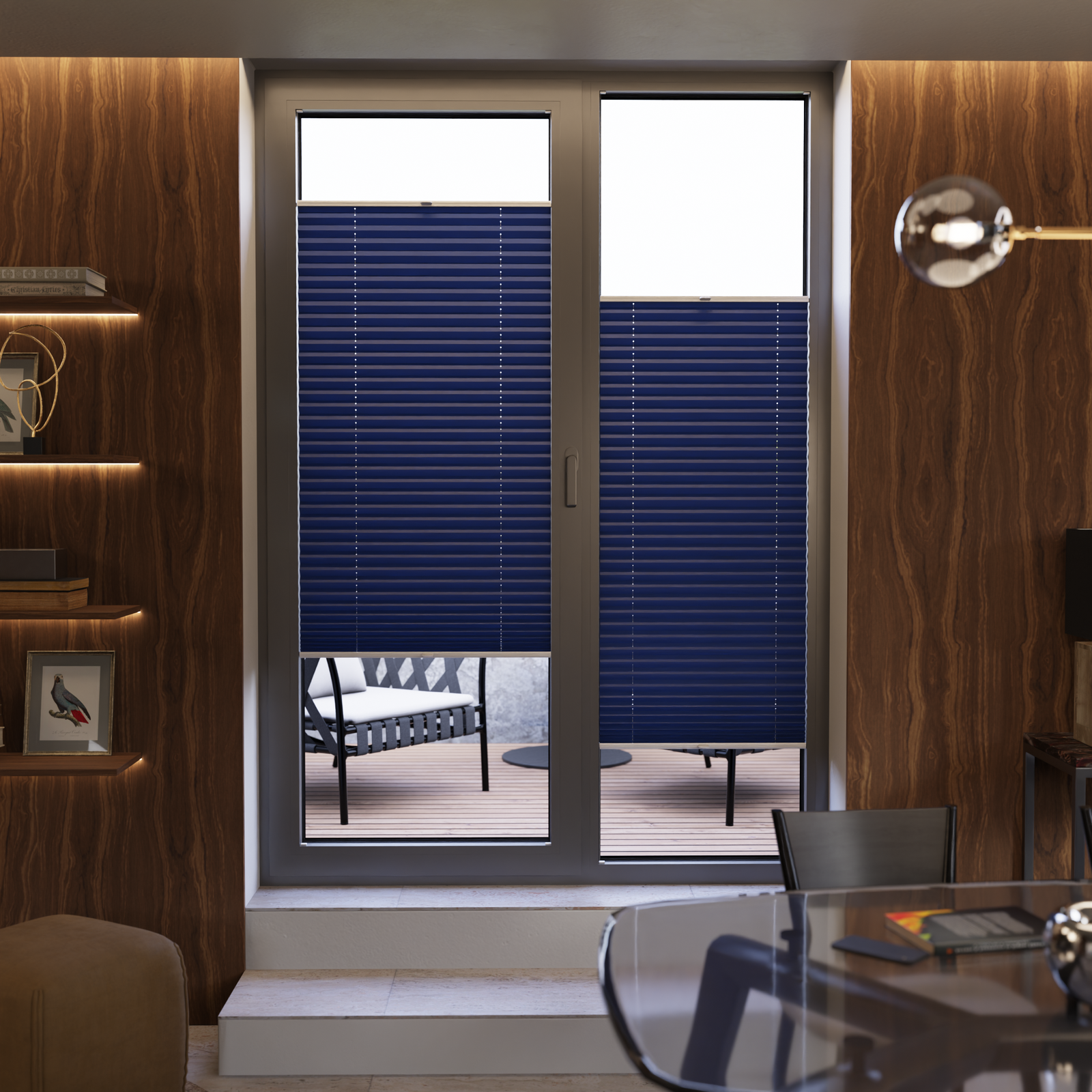 Jaloustore COSIFLOR® Plissee Riva Blau - Bild 15