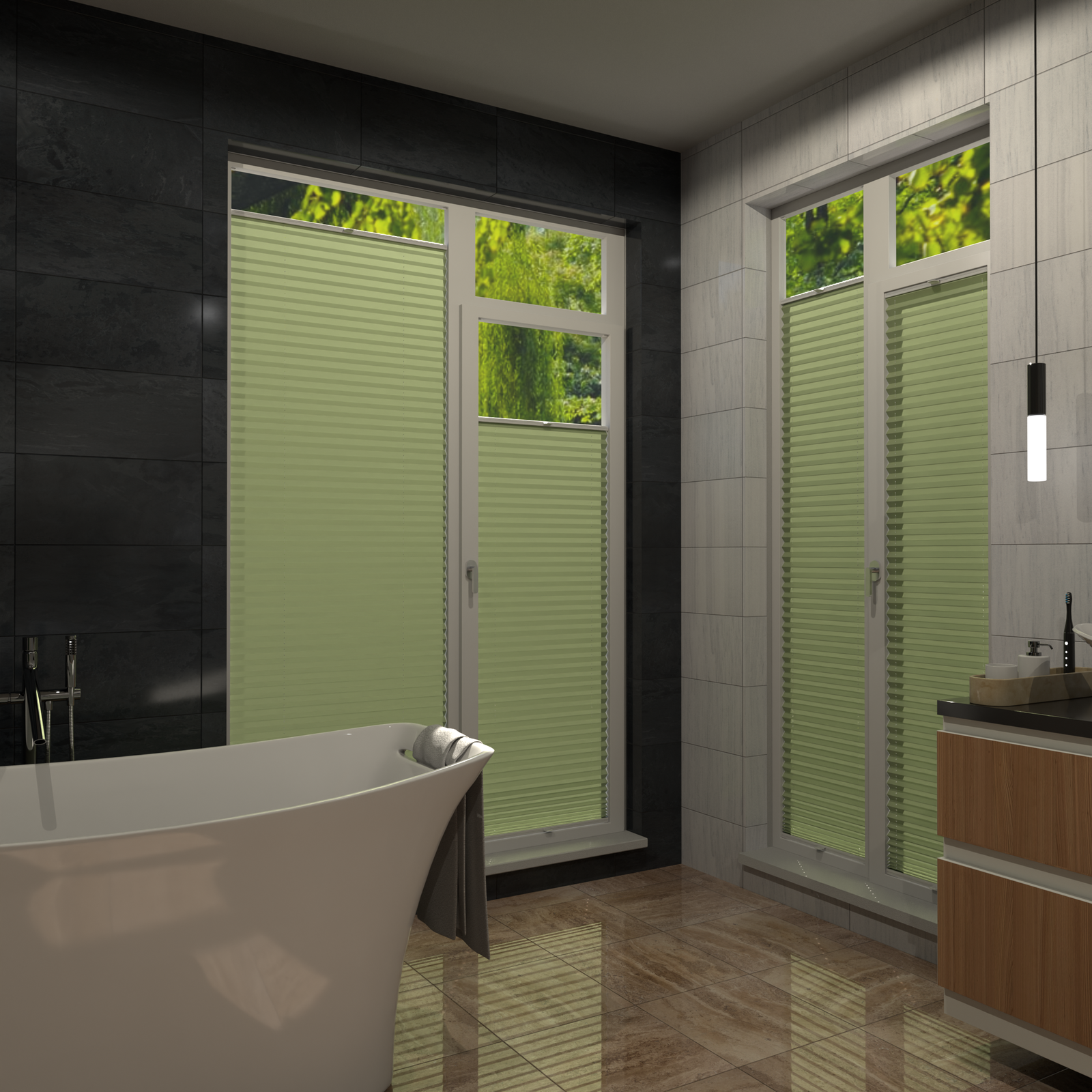 Jaloustore COSIFLOR® Plissee Riva Hellgrün - Bild 16