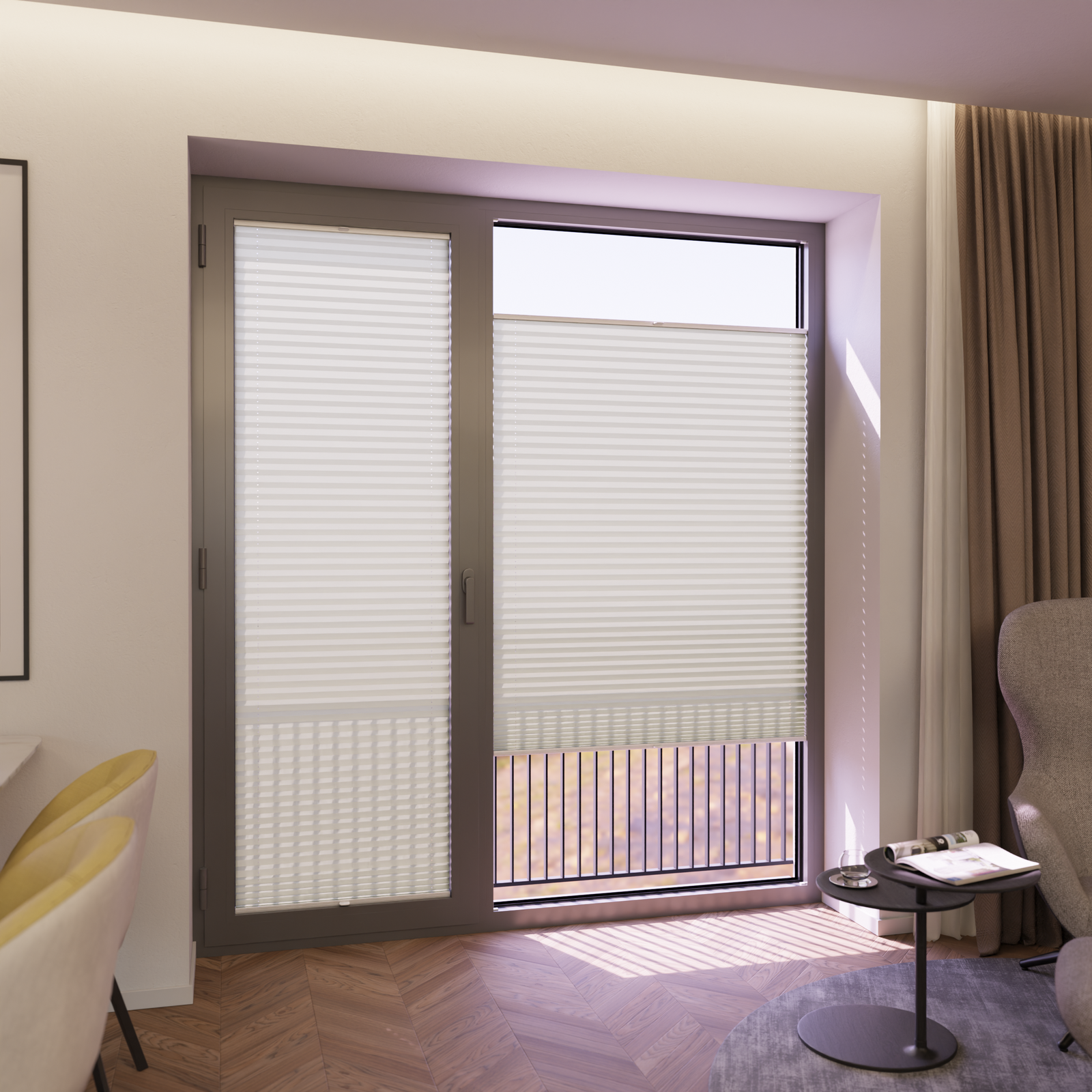 Jaloustore COSIFLOR® Plissee Riva Hellgrün - Bild 6