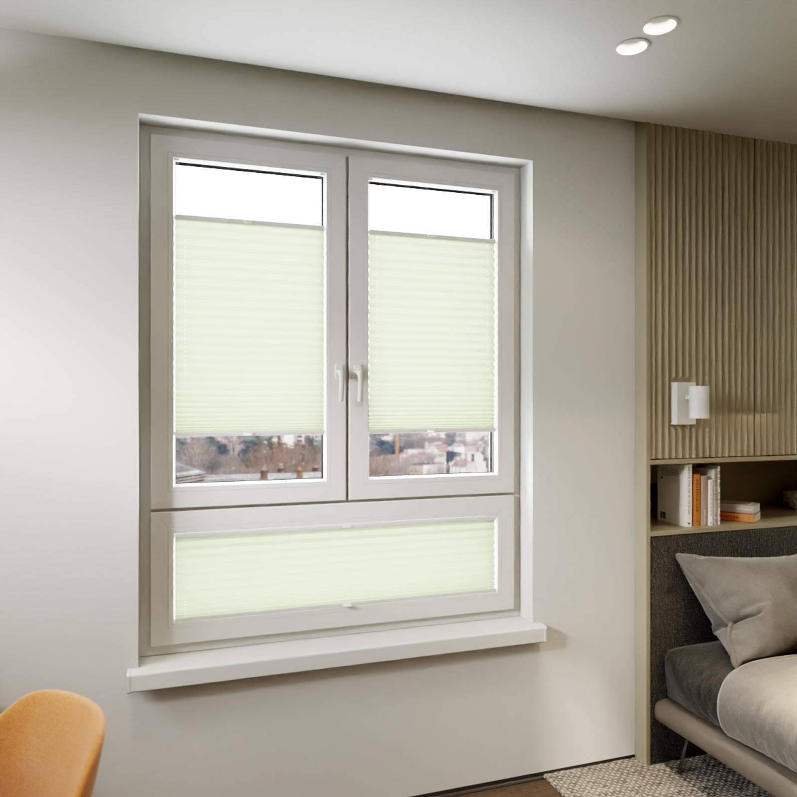 Jaloustore COSIFLOR® Plissee Riva Hellgrün - Bild 8