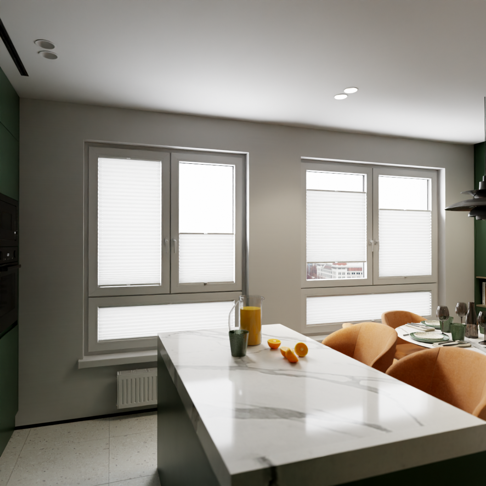 Jaloustore COSIFLOR® Plissee Riva Hellgrau - Bild 11