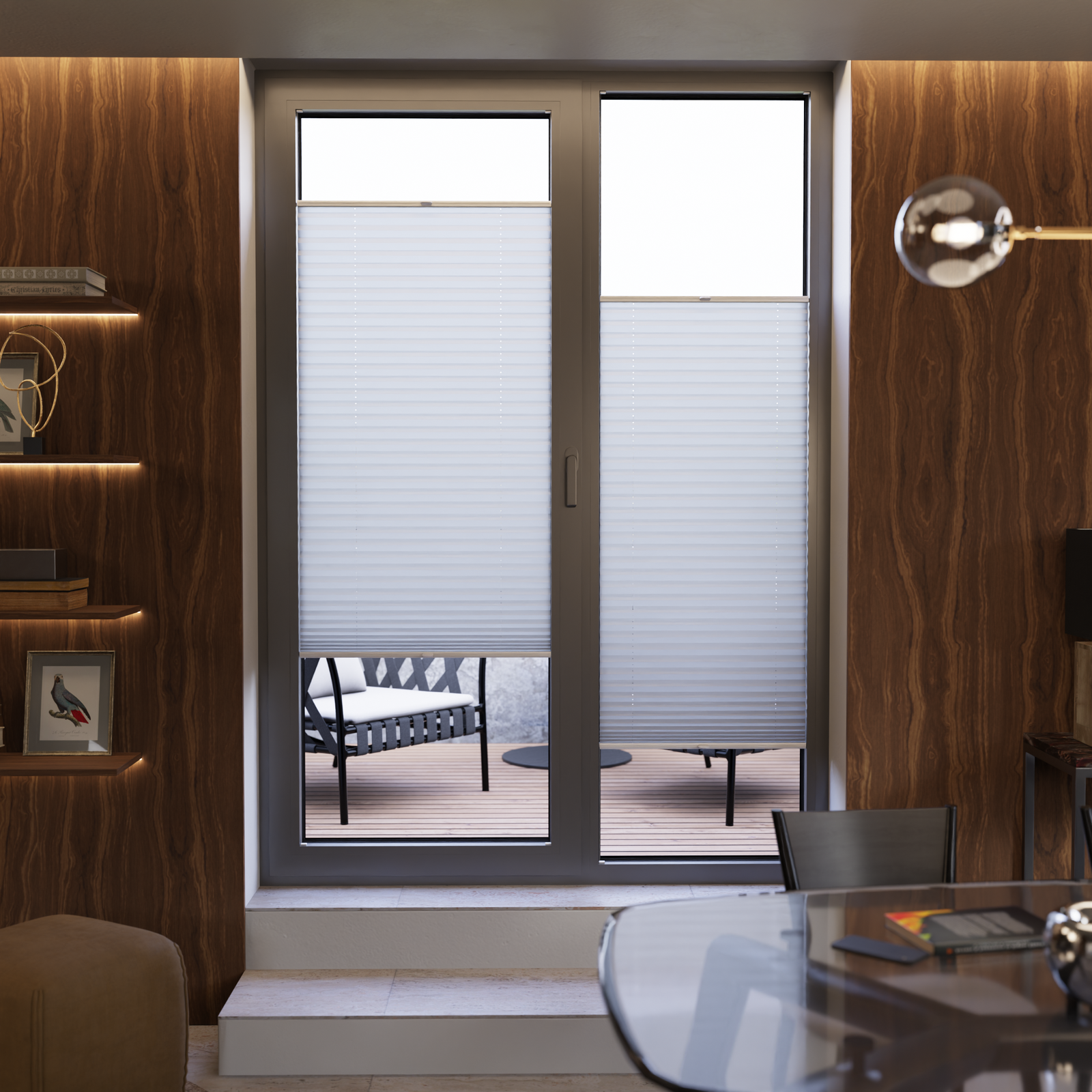 Jaloustore COSIFLOR® Plissee Riva Hellgrau - Bild 15