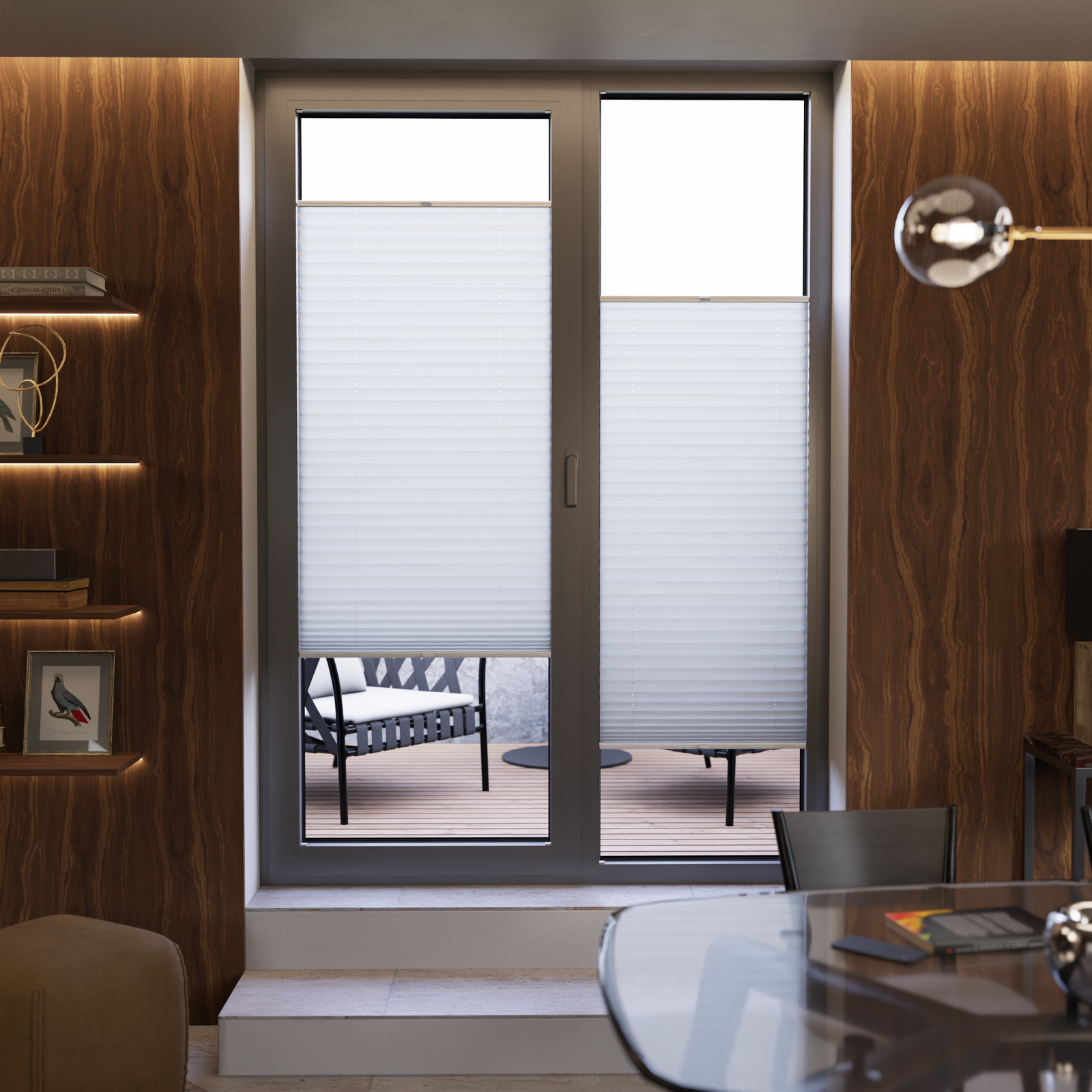 Jaloustore COSIFLOR® Plissee Verona Weiß - Bild 15