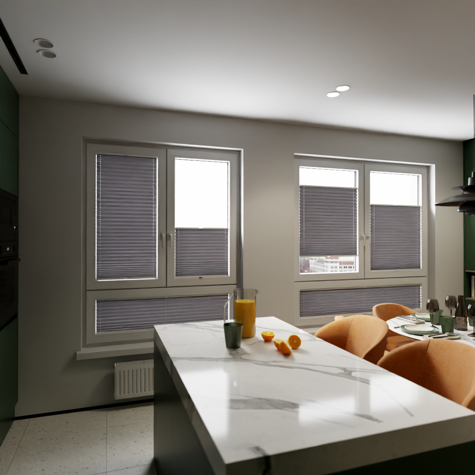 Jaloustore COSIFLOR® Plissee Verona Anthrazit - Bild 11