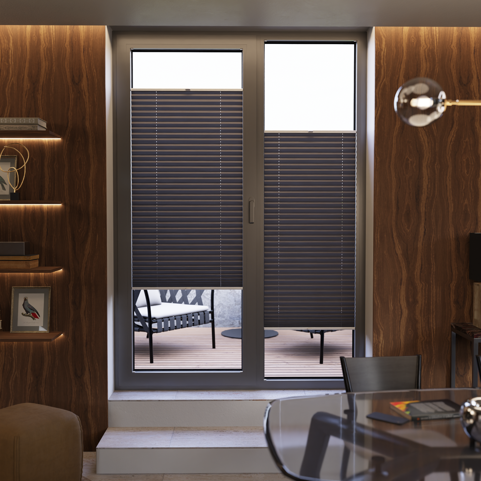 Jaloustore COSIFLOR® Plissee Verona Anthrazit - Bild 15
