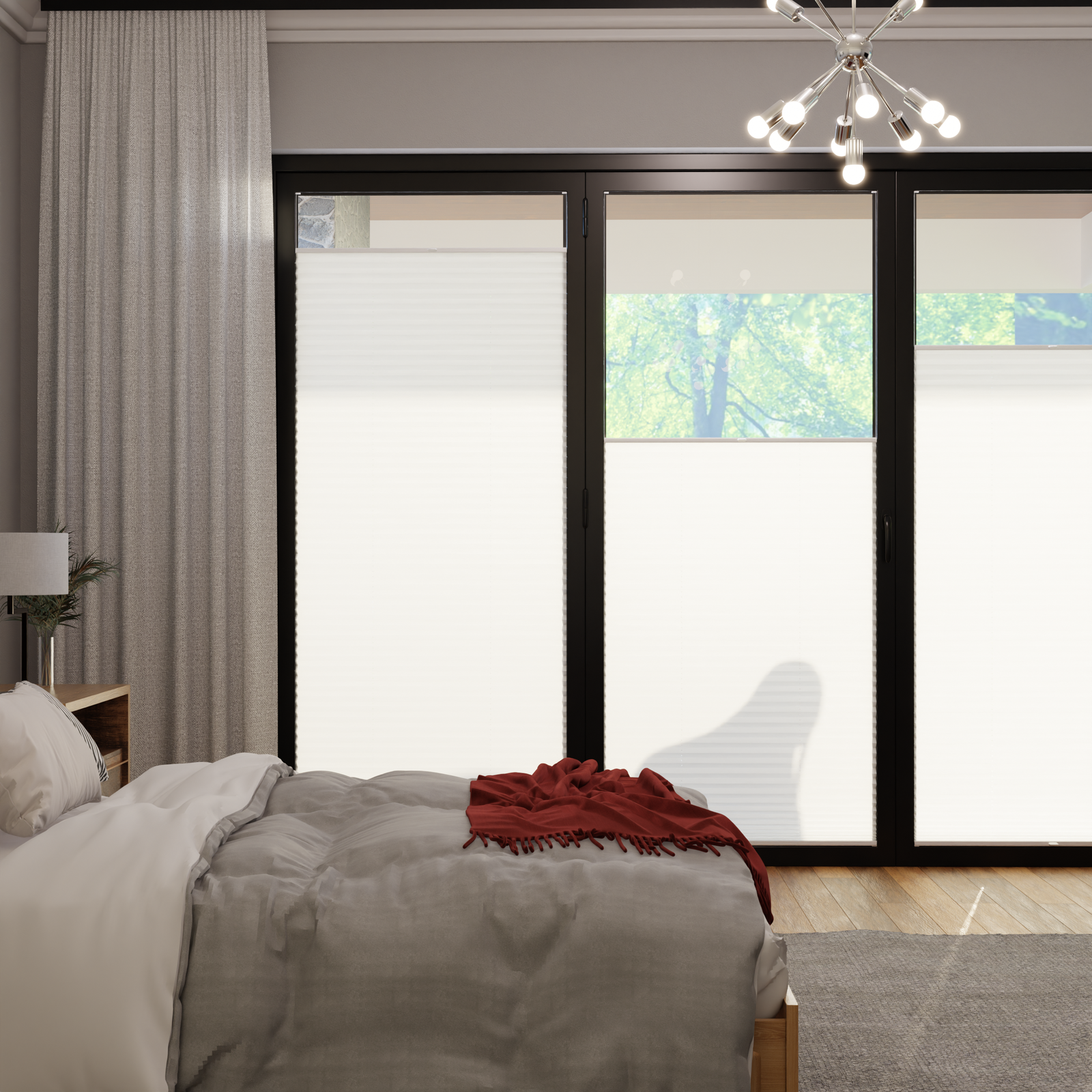 Jaloustore COSIFLOR® Plissee Venezia Weiß - Bild 0