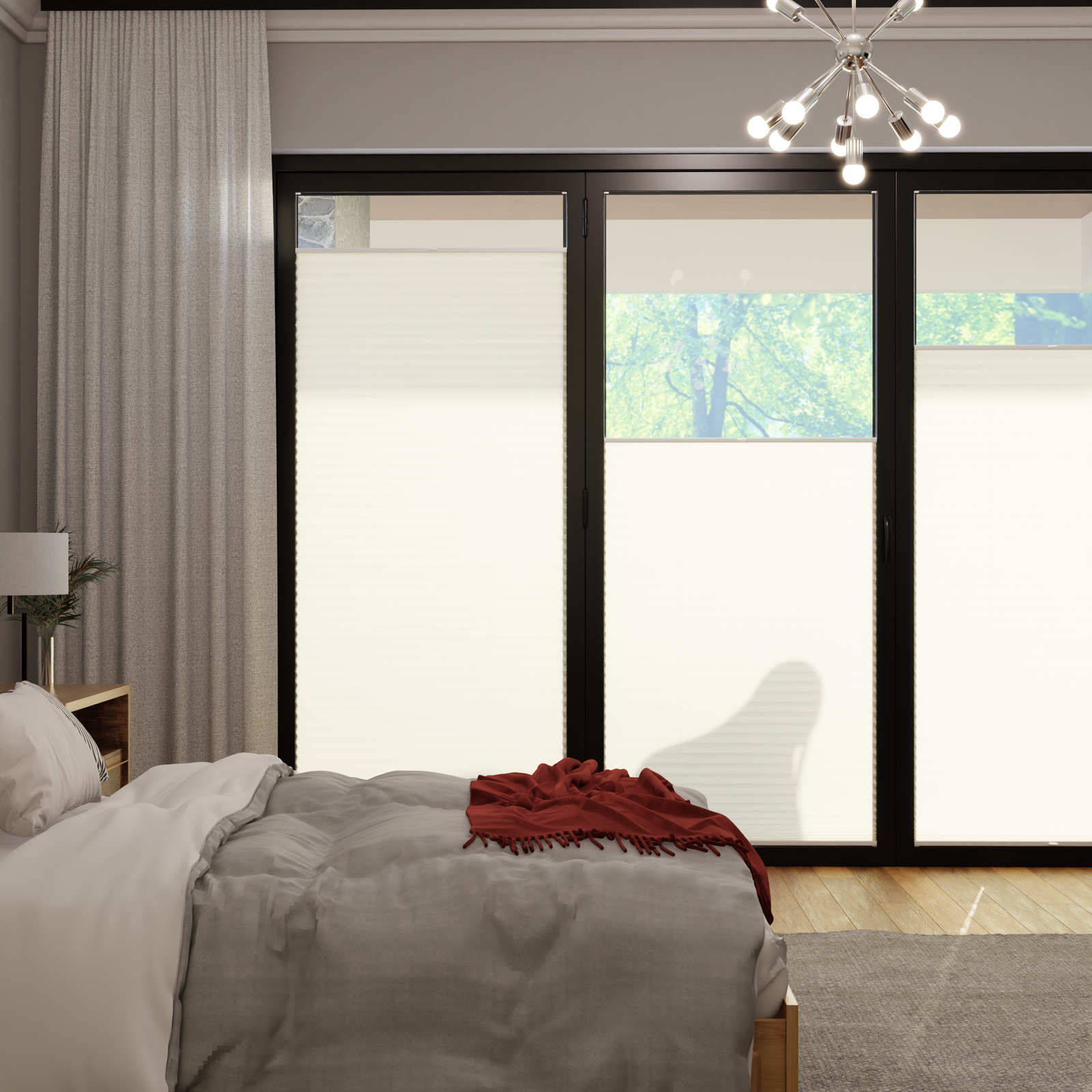 Jaloustore COSIFLOR® Plissee Venezia Creme - Bild 0