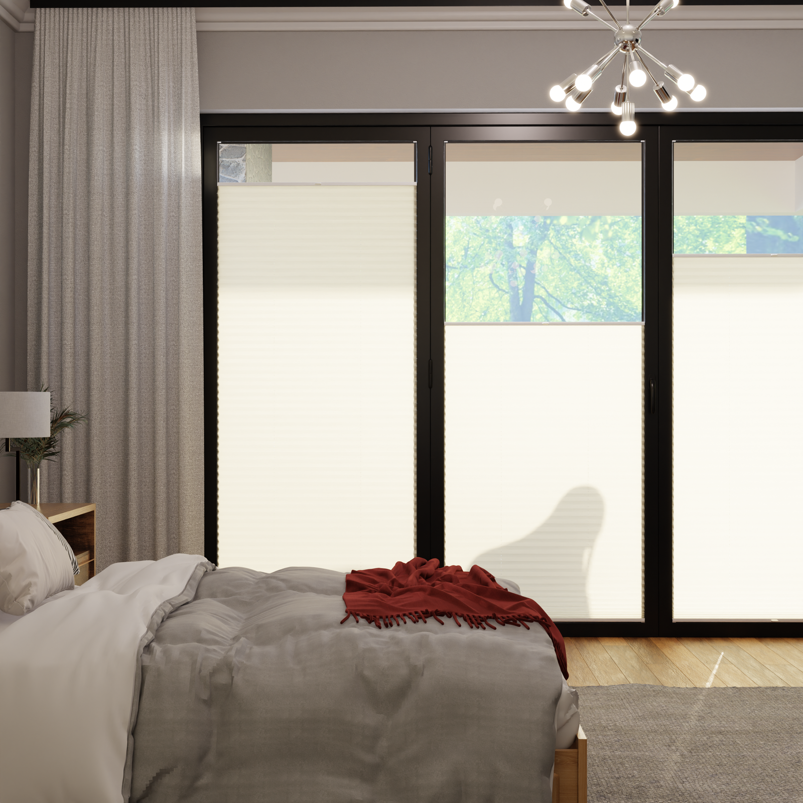 Jaloustore COSIFLOR® Plissee Venezia Sand - Bild 0