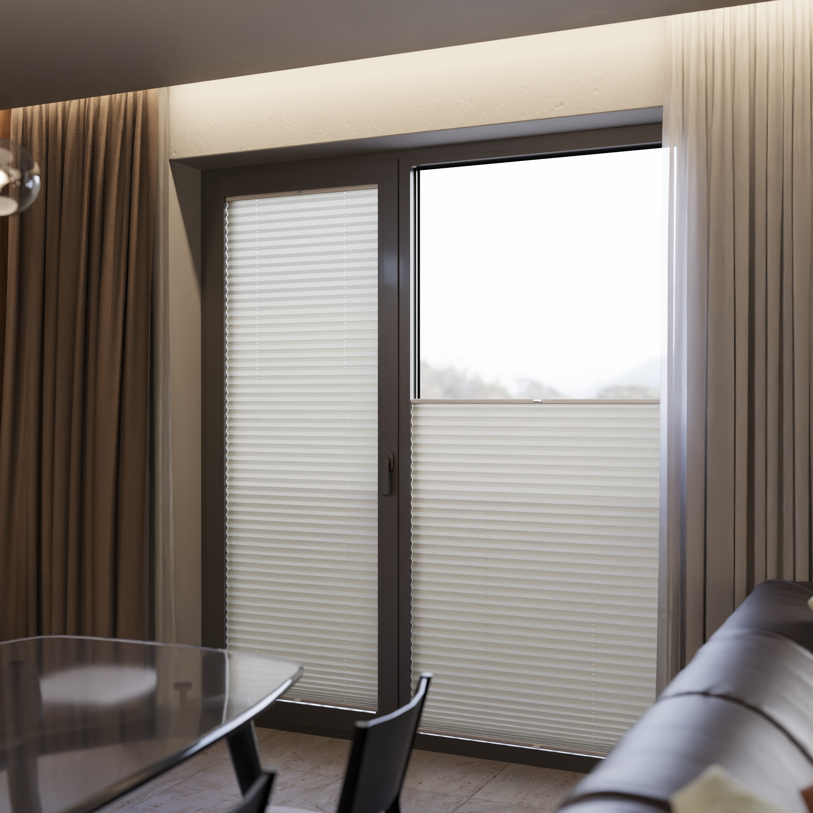 Jaloustore COSIFLOR® Plissee Venezia Sand - Bild 13