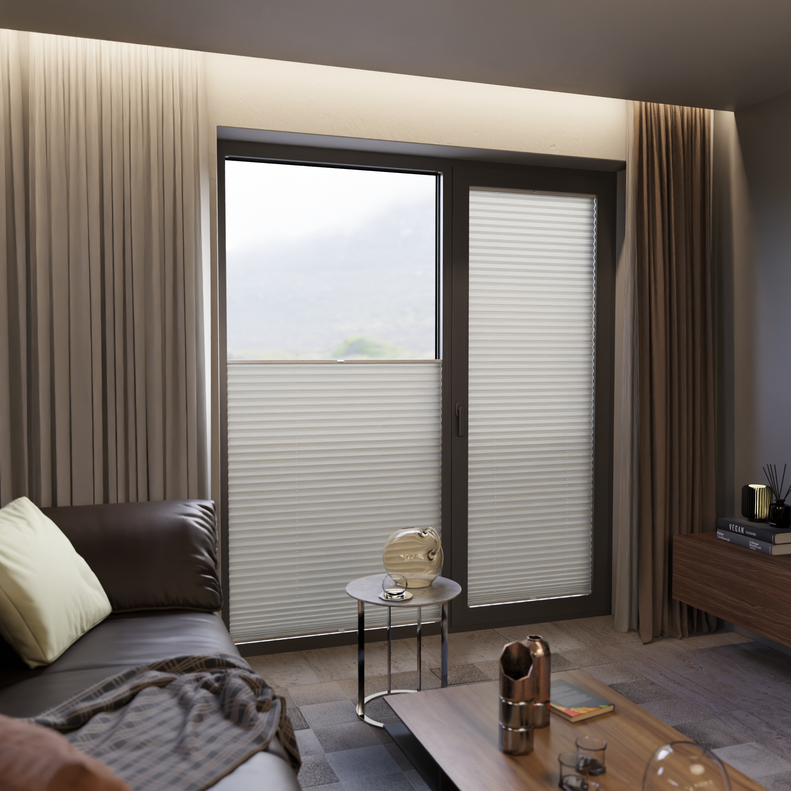 Jaloustore COSIFLOR® Plissee Venezia Sand - Bild 14