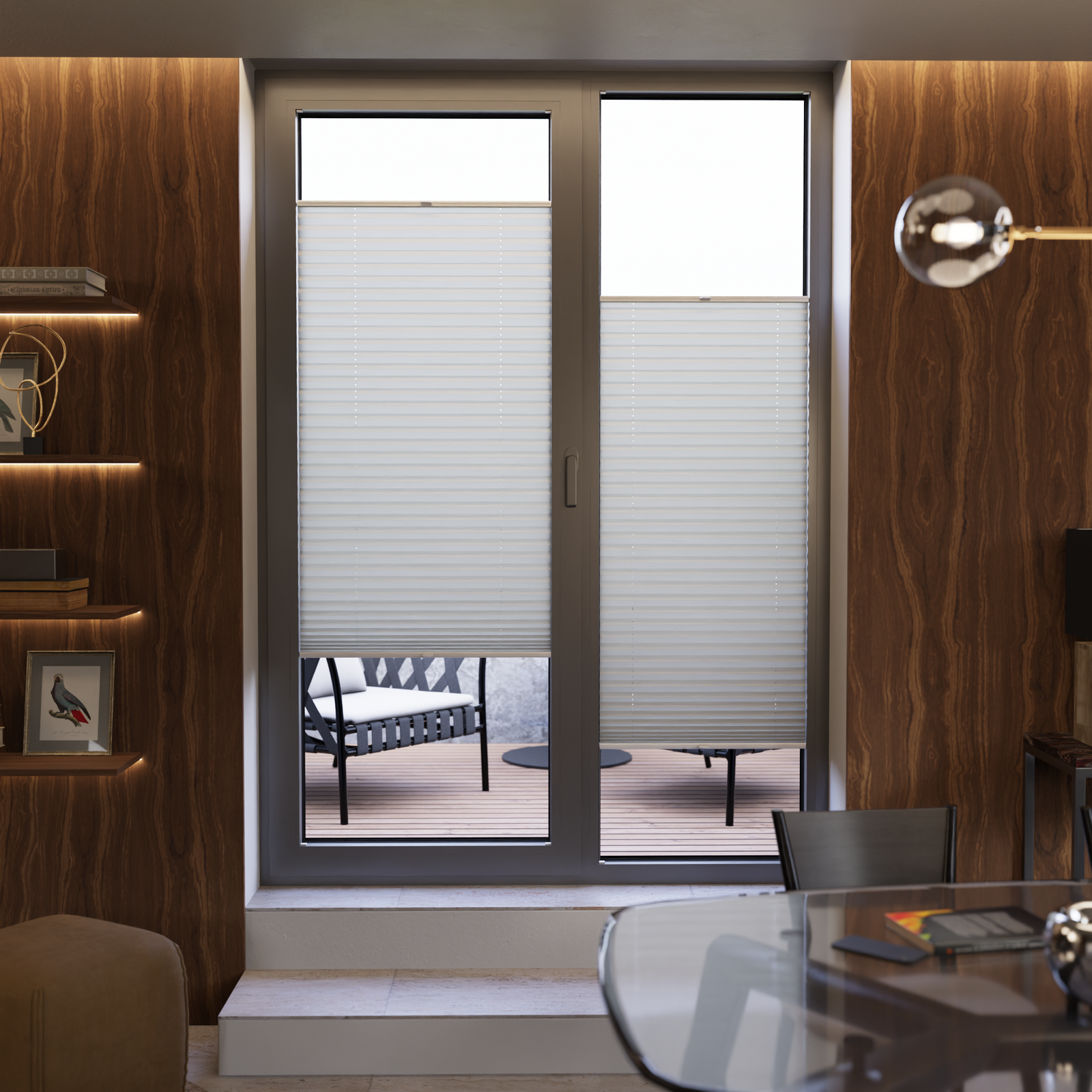 Jaloustore COSIFLOR® Plissee Venezia Sand - Bild 15