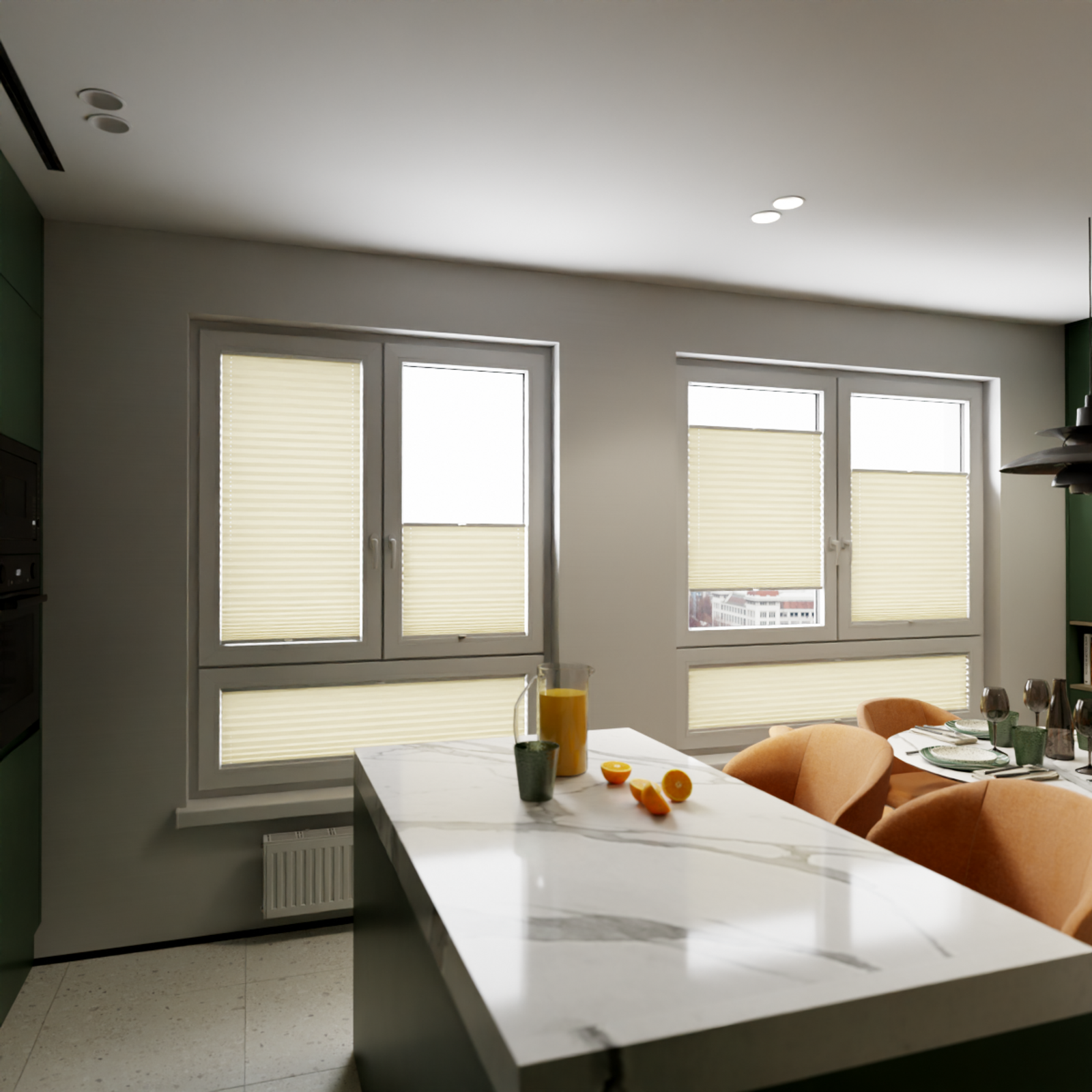 Jaloustore COSIFLOR® Plissee Venezia Beige - Bild 11