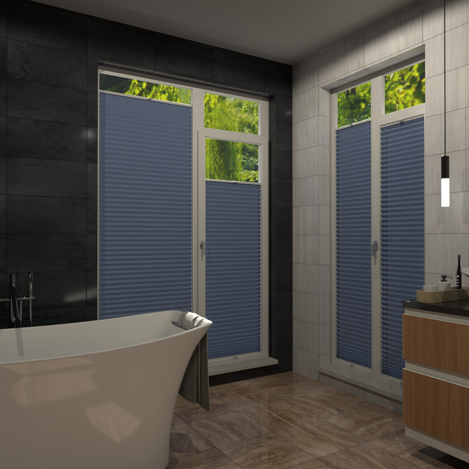 Jaloustore COSIFLOR® Plissee Venezia Hellblau - Bild 16