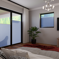 Jaloustore COSIFLOR® Plissee Venezia Hellblau - Vorschau 1