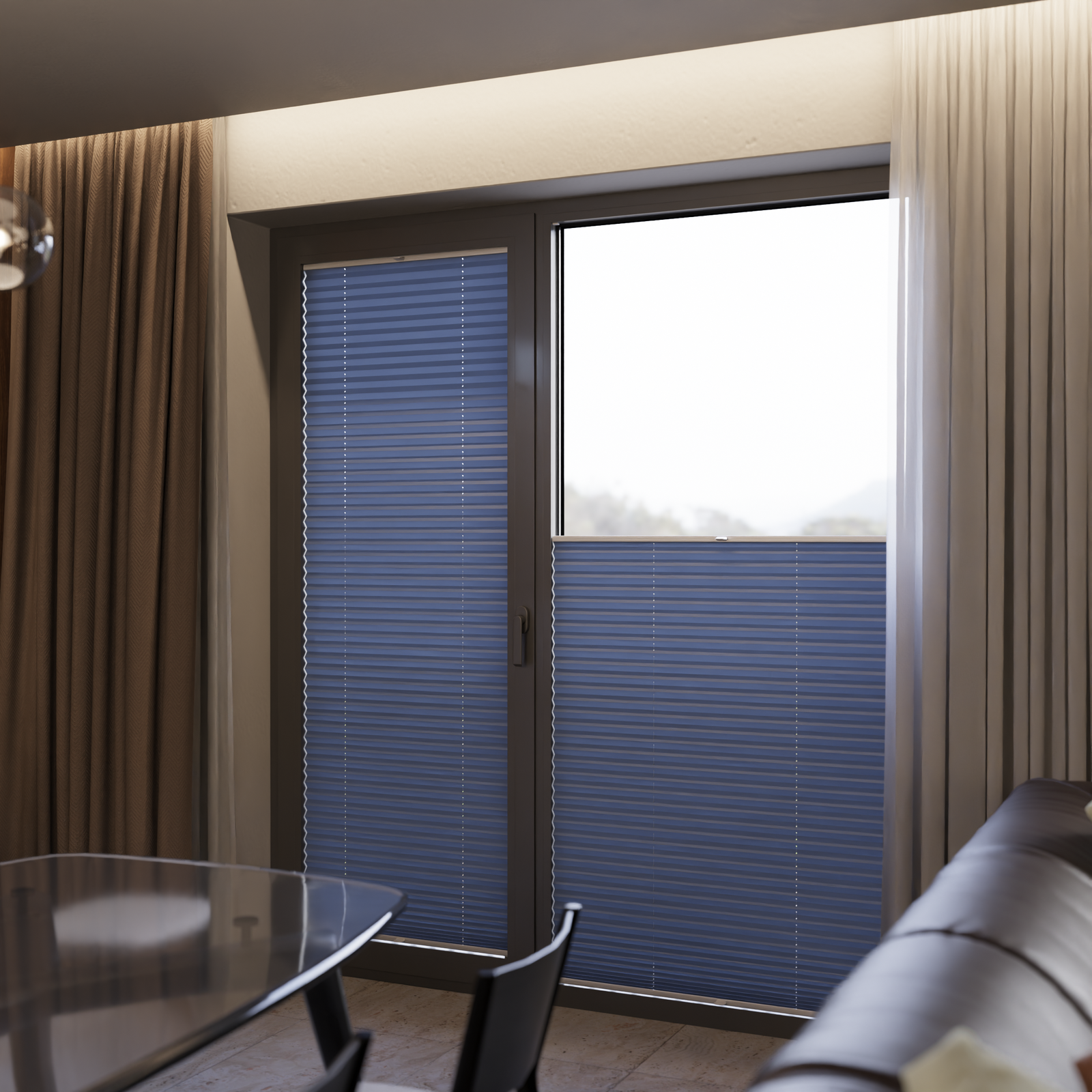 Jaloustore COSIFLOR® Plissee Venezia Hellblau - Bild 13