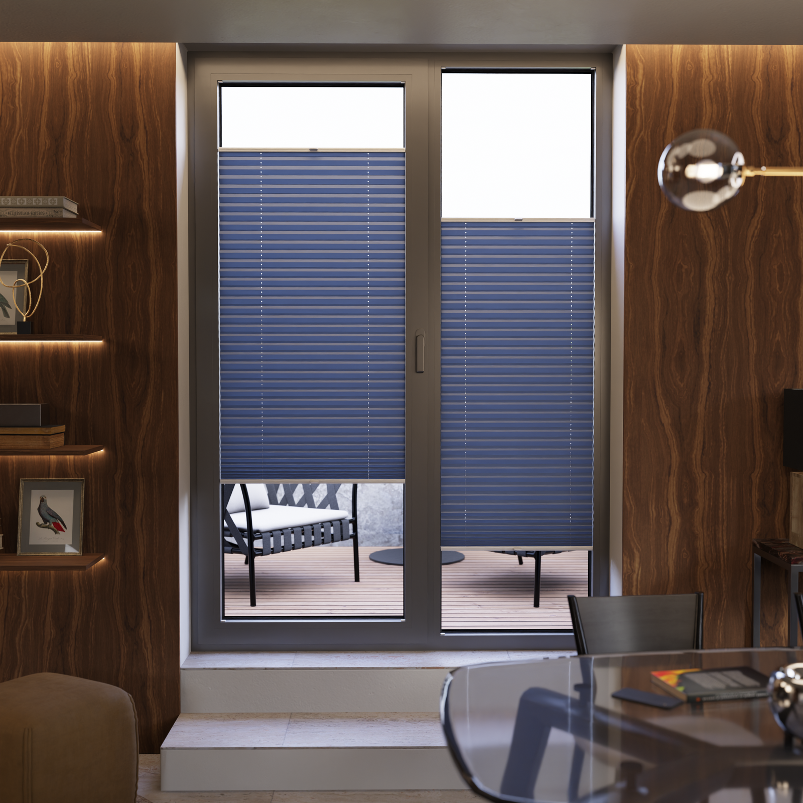 Jaloustore COSIFLOR® Plissee Venezia Hellblau - Bild 15