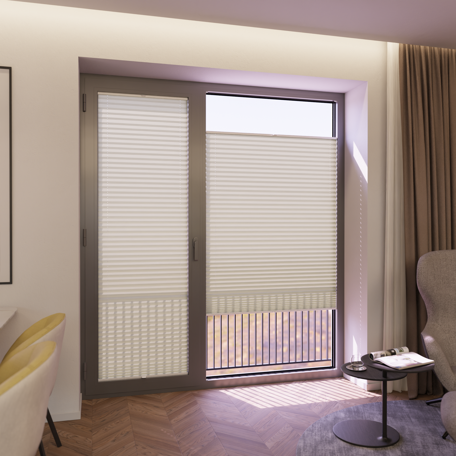 Jaloustore COSIFLOR® Plissee Venezia Hellgrün - Bild 6