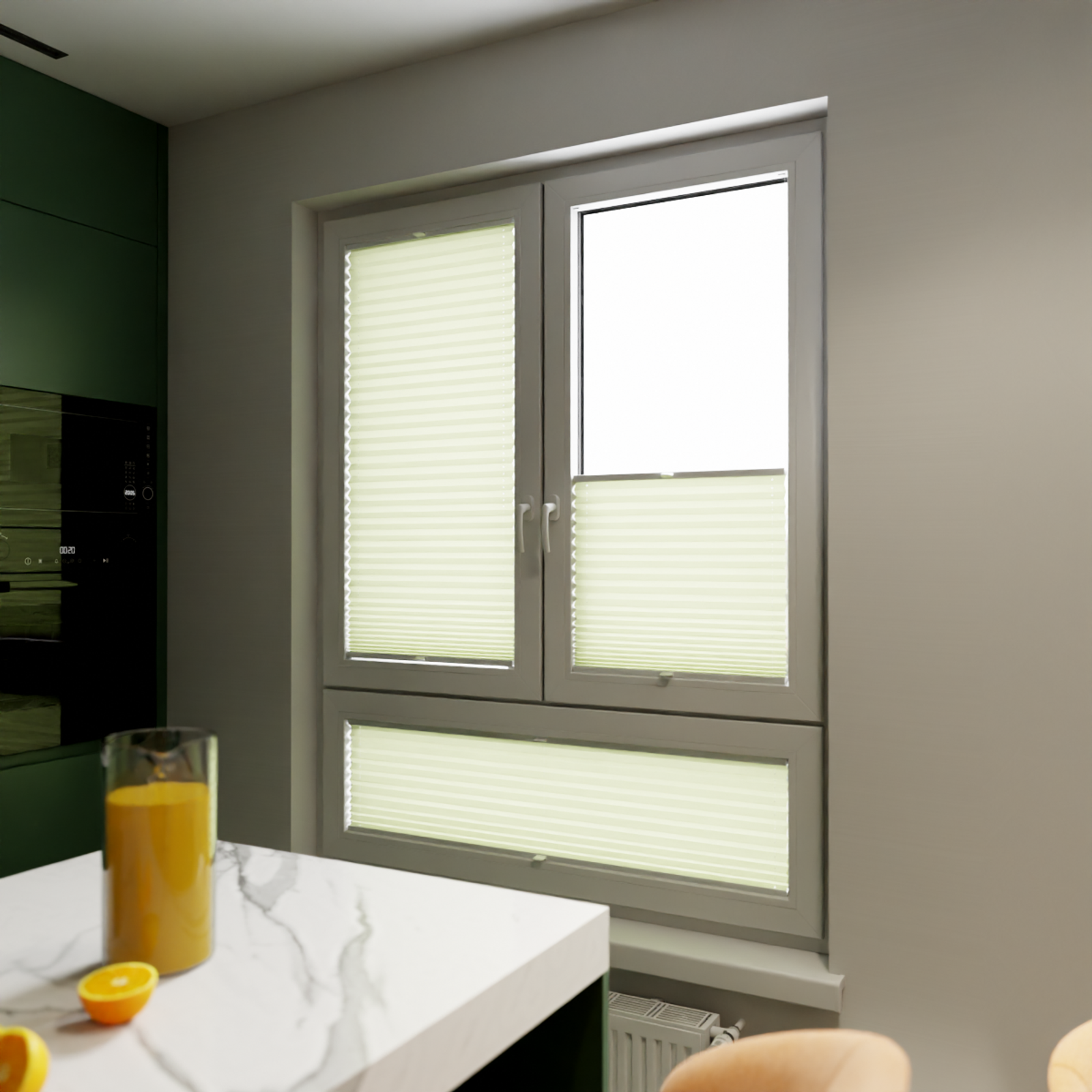 Jaloustore COSIFLOR® Plissee Venezia Hellgrün - Bild 10