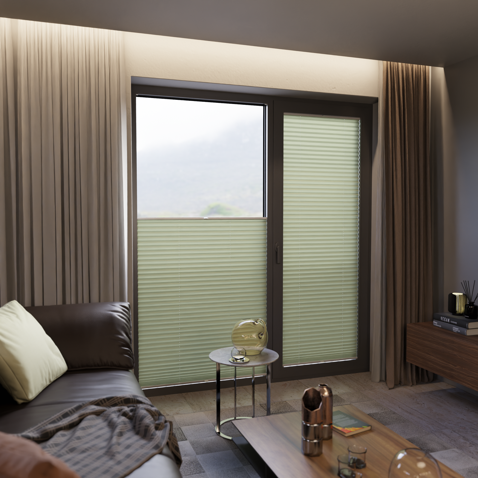 Jaloustore COSIFLOR® Plissee Venezia Hellgrün - Bild 14