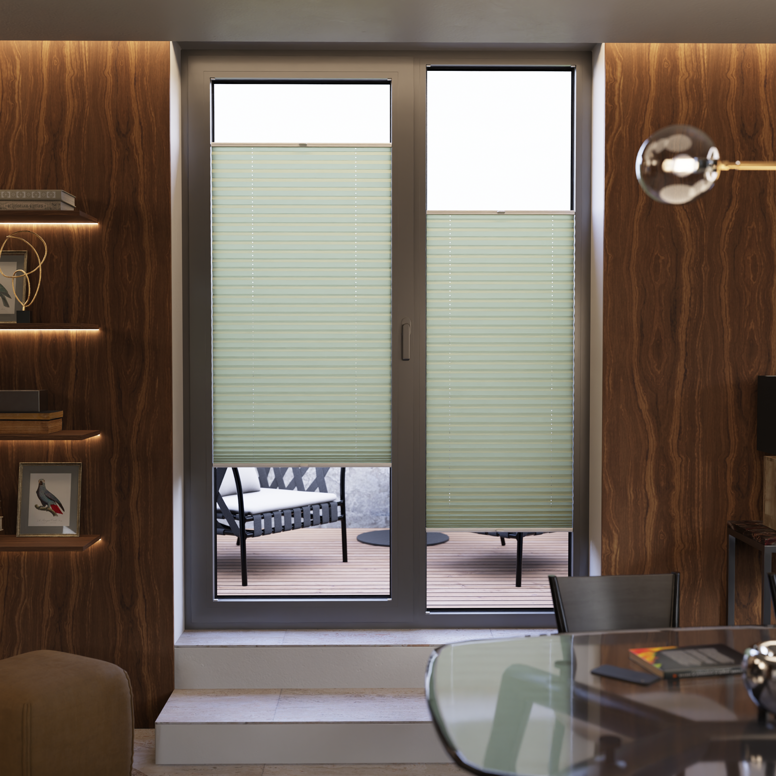 Jaloustore COSIFLOR® Plissee Venezia Hellgrün - Bild 15