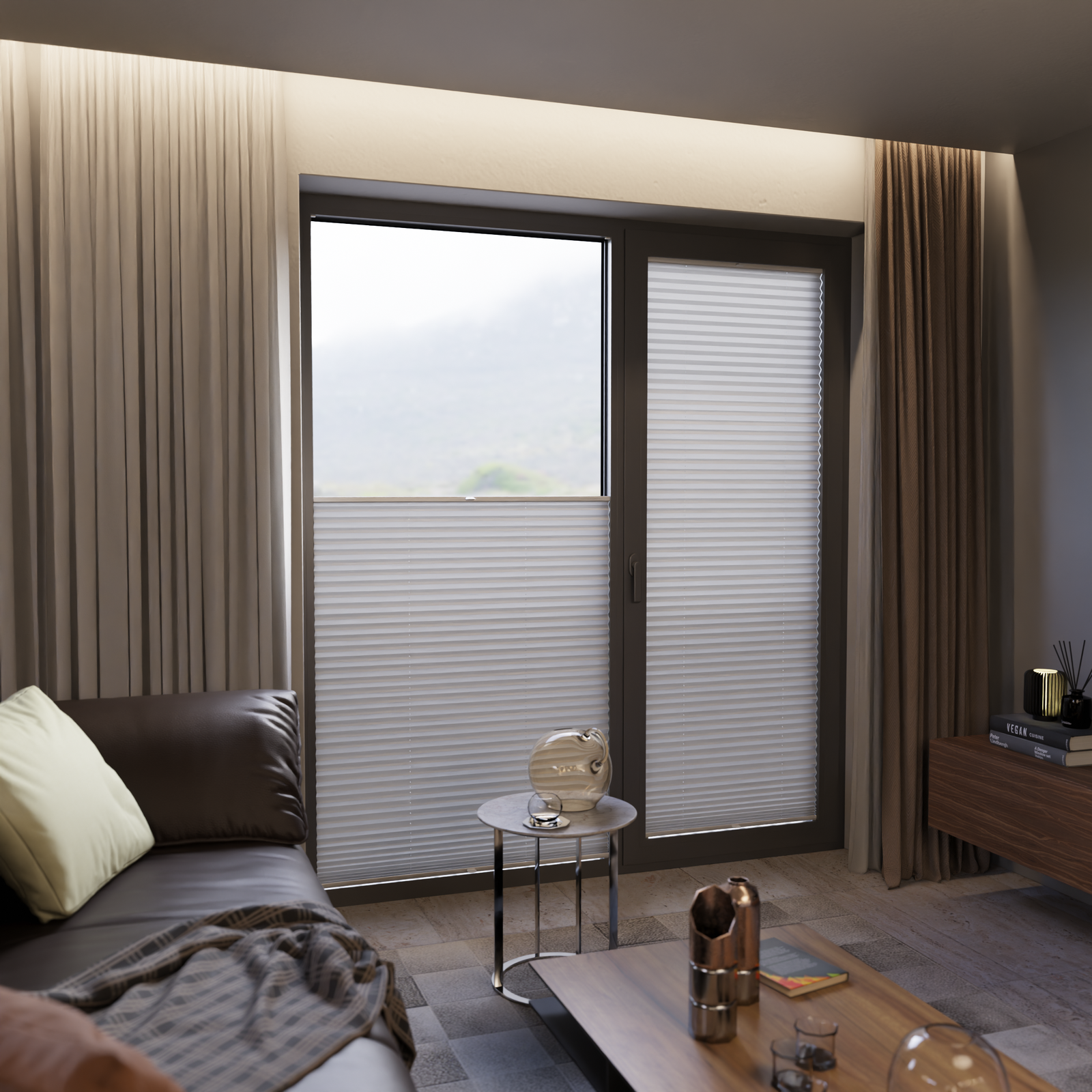 Jaloustore COSIFLOR® Plissee Venezia Hellgrau - Bild 14