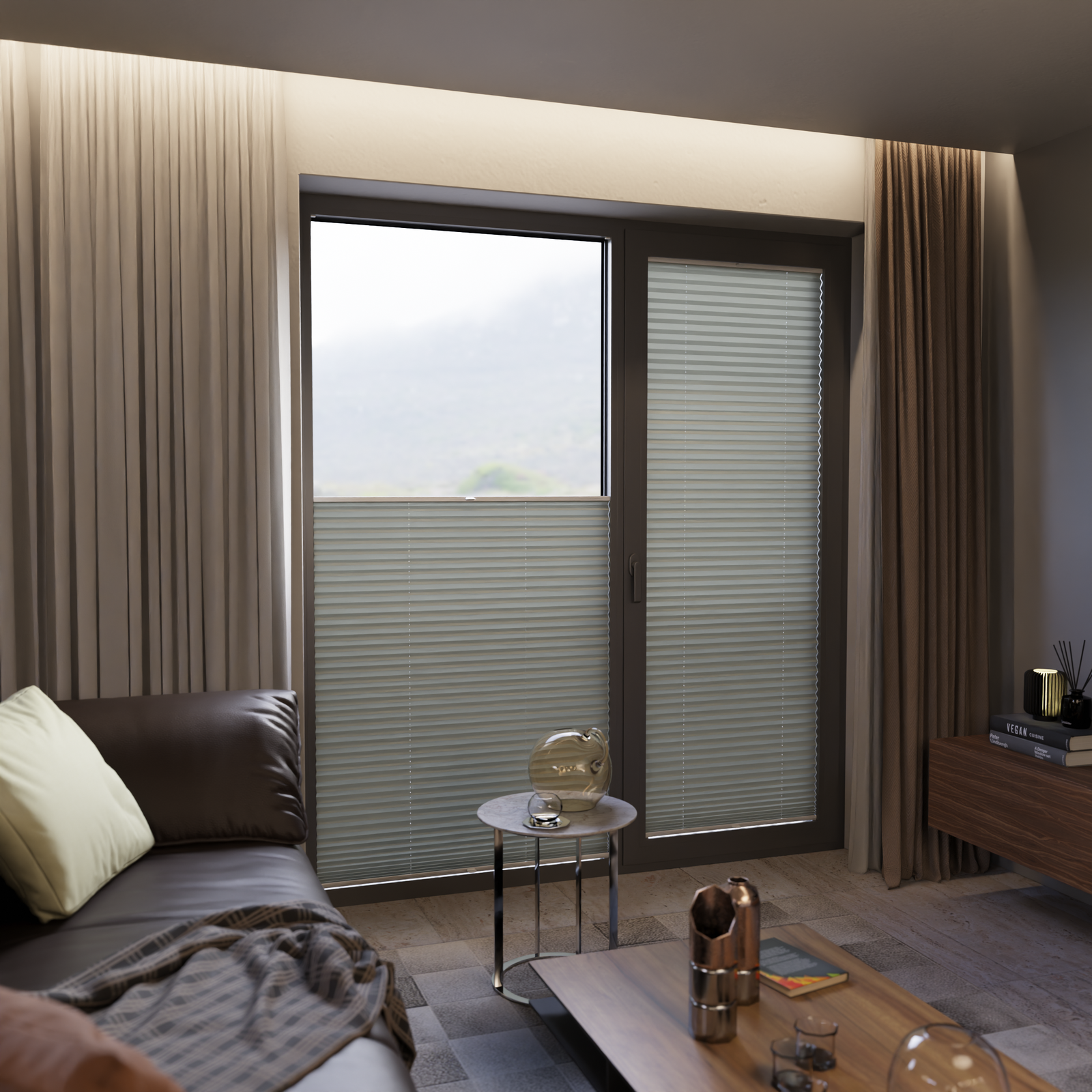 Jaloustore COSIFLOR® Plissee Venezia Grau - Bild 14