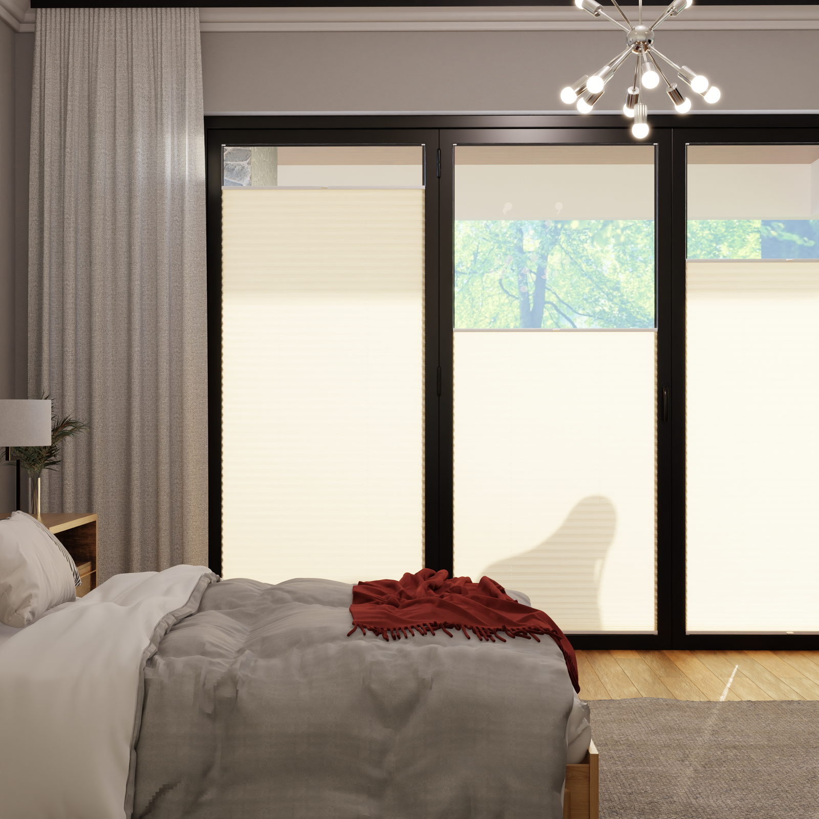 Jaloustore COSIFLOR® Plissee Cannes Beige - Bild 0