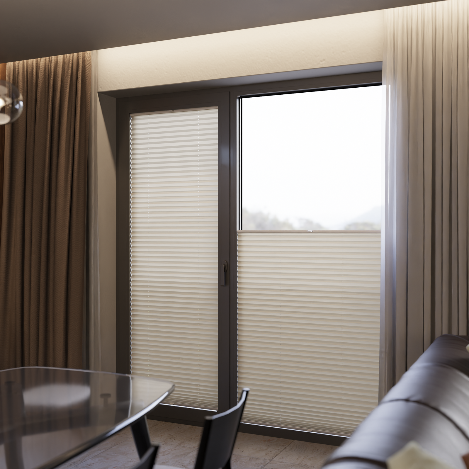 Jaloustore COSIFLOR® Plissee Cannes Beige - Bild 13