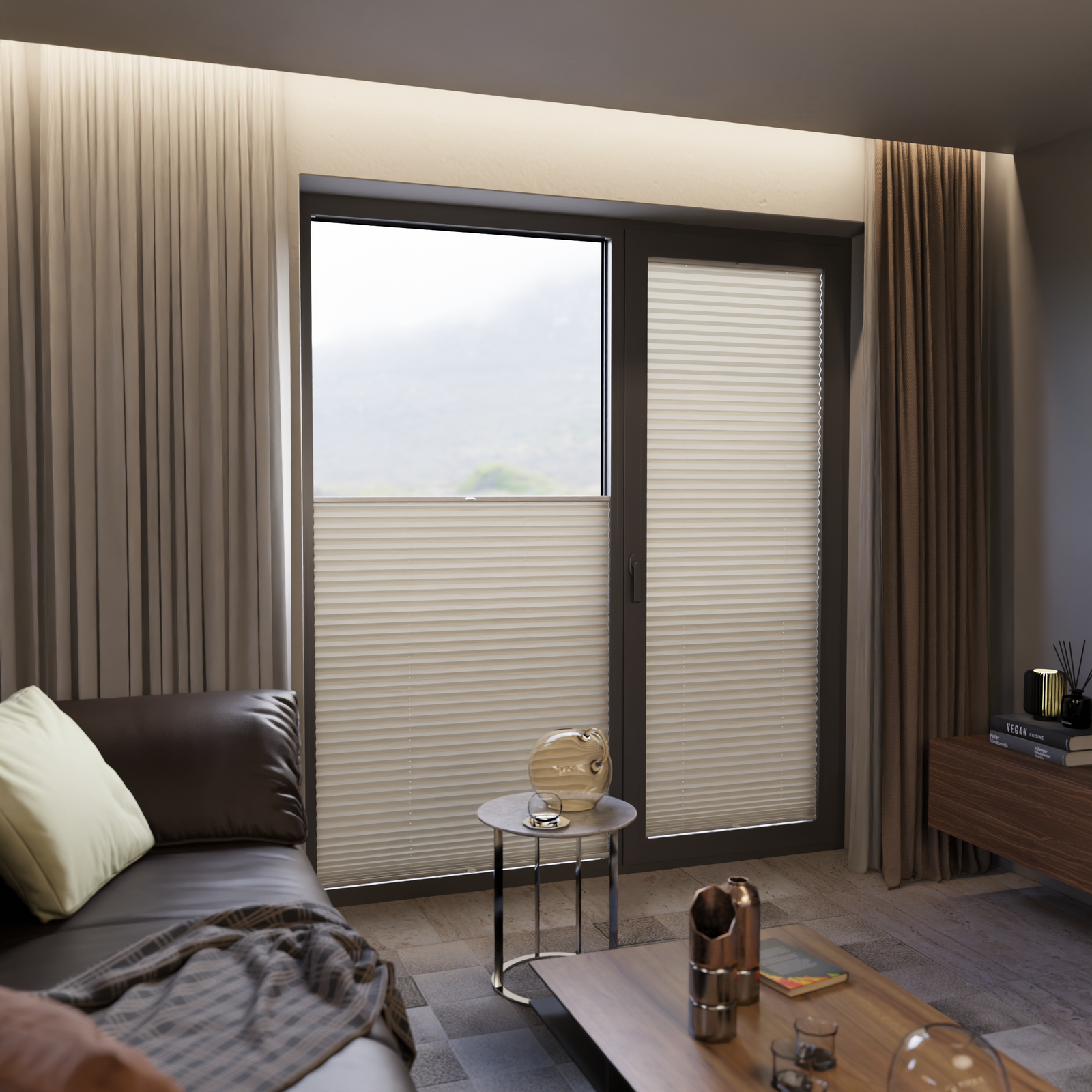 Jaloustore COSIFLOR® Plissee Cannes Beige - Bild 14