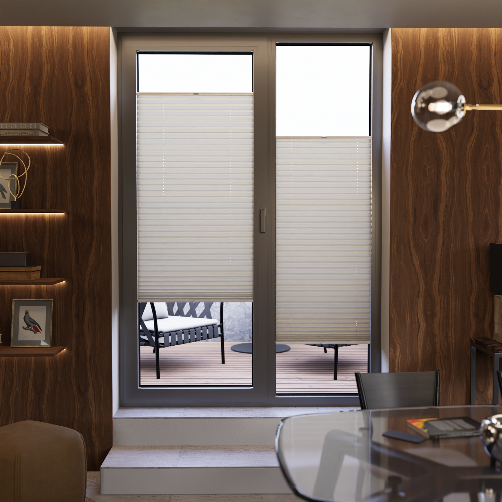 Jaloustore COSIFLOR® Plissee Cannes Beige - Bild 15