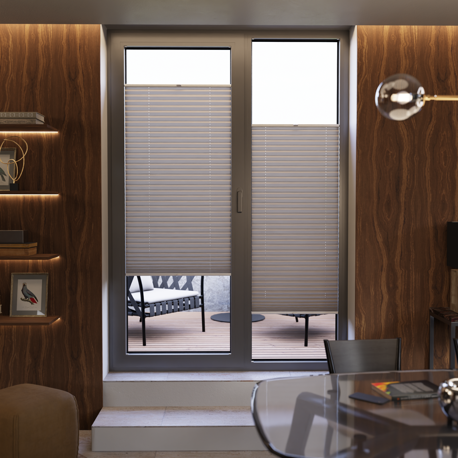 Jaloustore COSIFLOR® Plissee Cannes Kamel - Bild 15