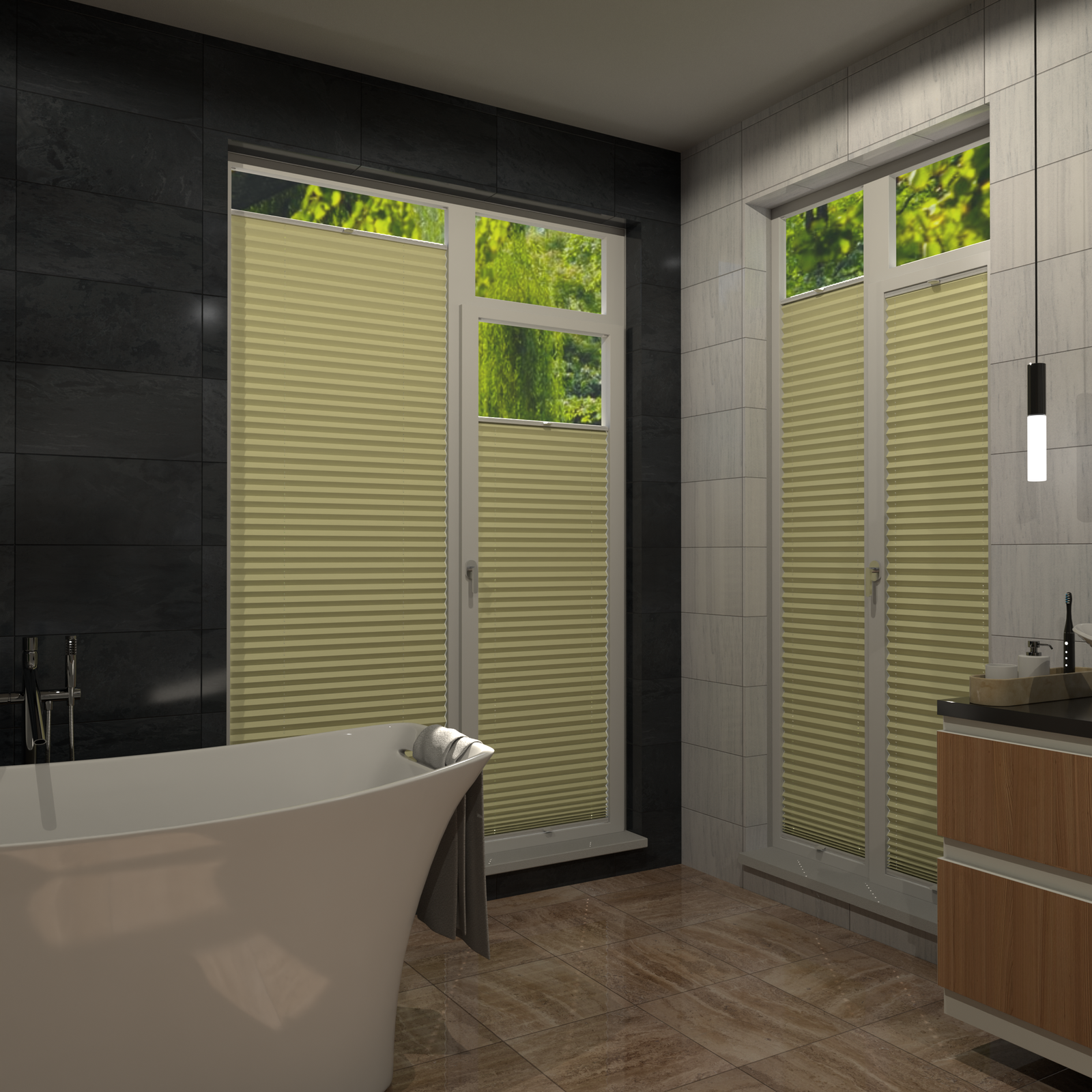 Jaloustore COSIFLOR® Plissee Cannes Gelb - Bild 16