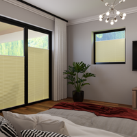 Jaloustore COSIFLOR® Plissee Cannes Gelb - Vorschau 1