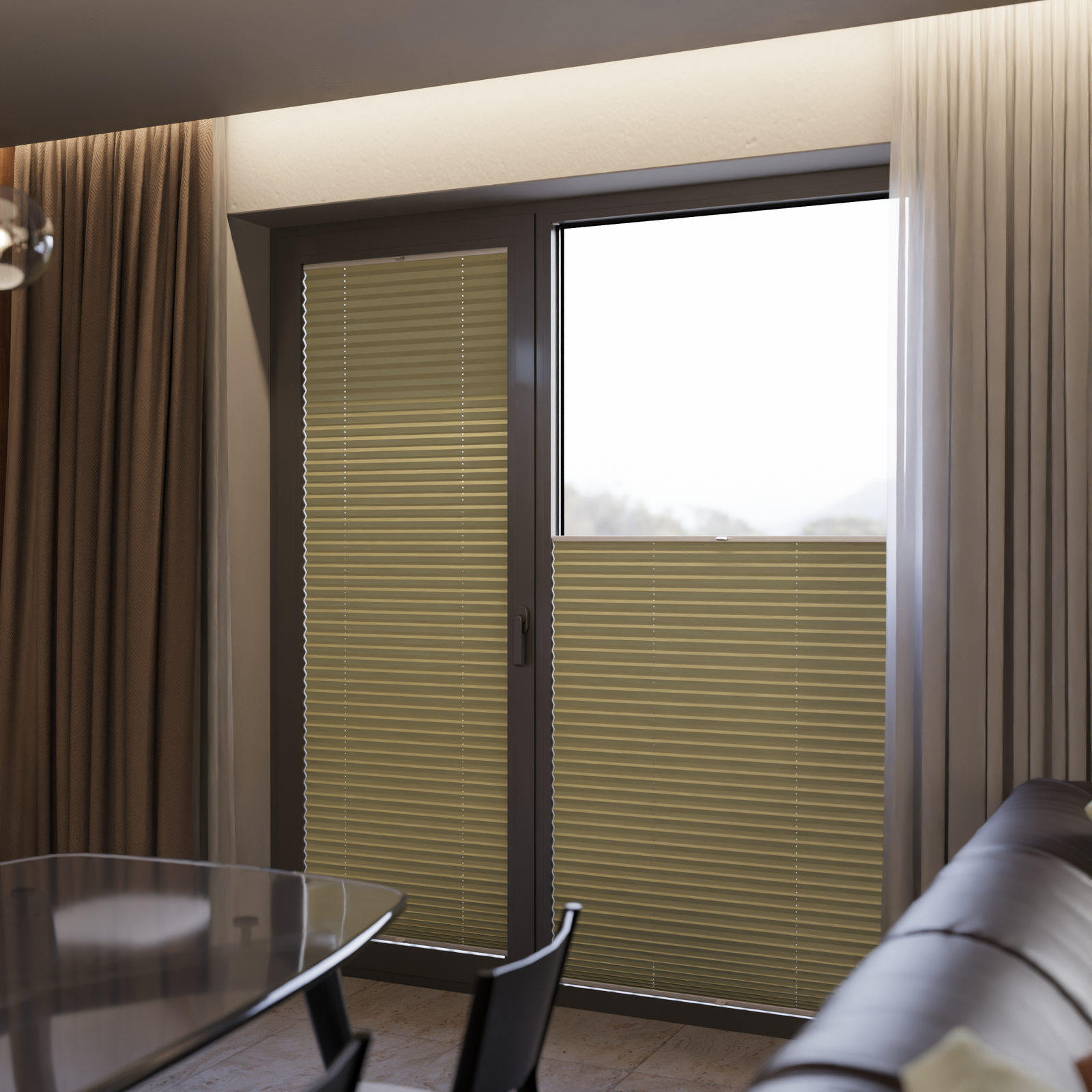 Jaloustore COSIFLOR® Plissee Cannes Gelb - Bild 13