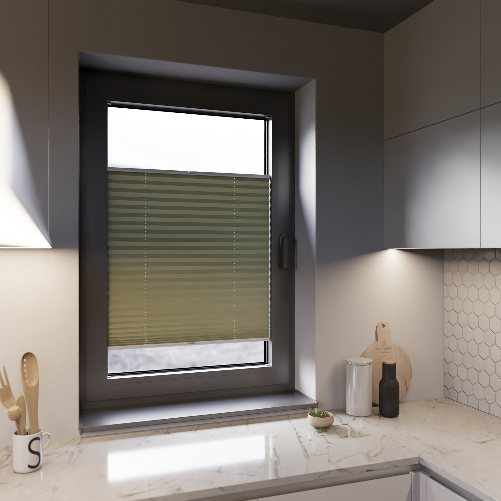 Jaloustore COSIFLOR® Plissee Cannes Gelb - Bild 12