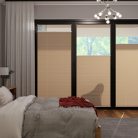 Jaloustore COSIFLOR® Plissee Cannes Braun - Vorschau 0