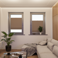 Jaloustore COSIFLOR® Plissee Cannes Braun - Vorschau 4