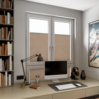 Jaloustore COSIFLOR® Plissee Cannes Braun - Vorschau 9